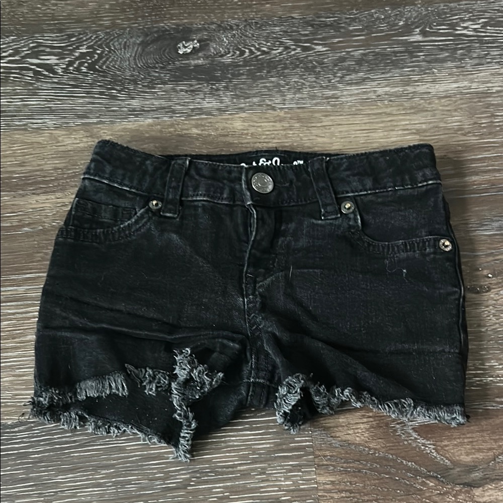 Cat & Jack Black Jeans Distressed Style